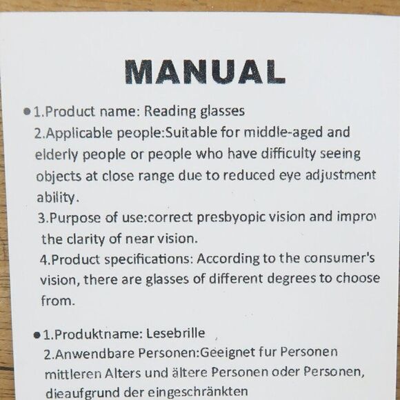 RETRO TRENDY CLEAR WHITE READER GLASSES +2.00 NWT - Picture 5 of 5